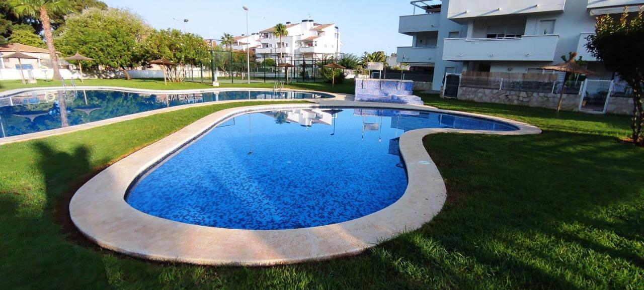 Denia Beach Apartment Jardin Privado Y Piscina เอล เบรแคร์ ภายนอก รูปภาพ